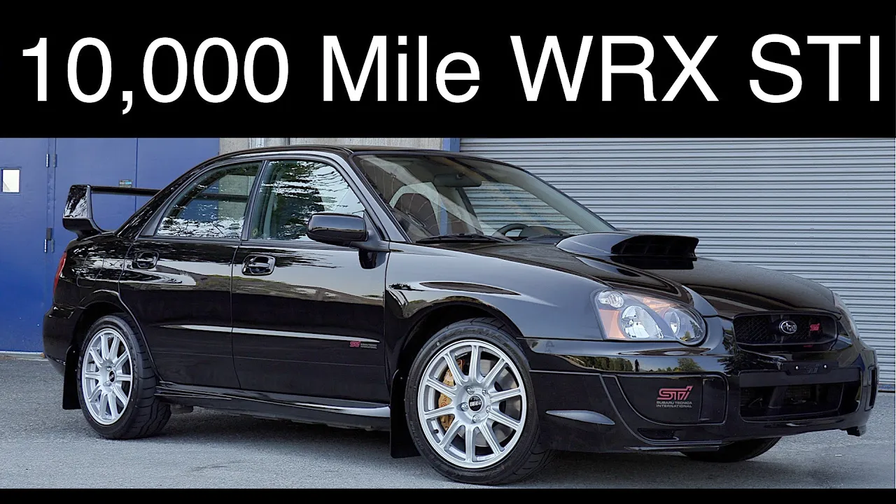 2005 Subaru WRX STI // A survivor car with only 10,000 miles