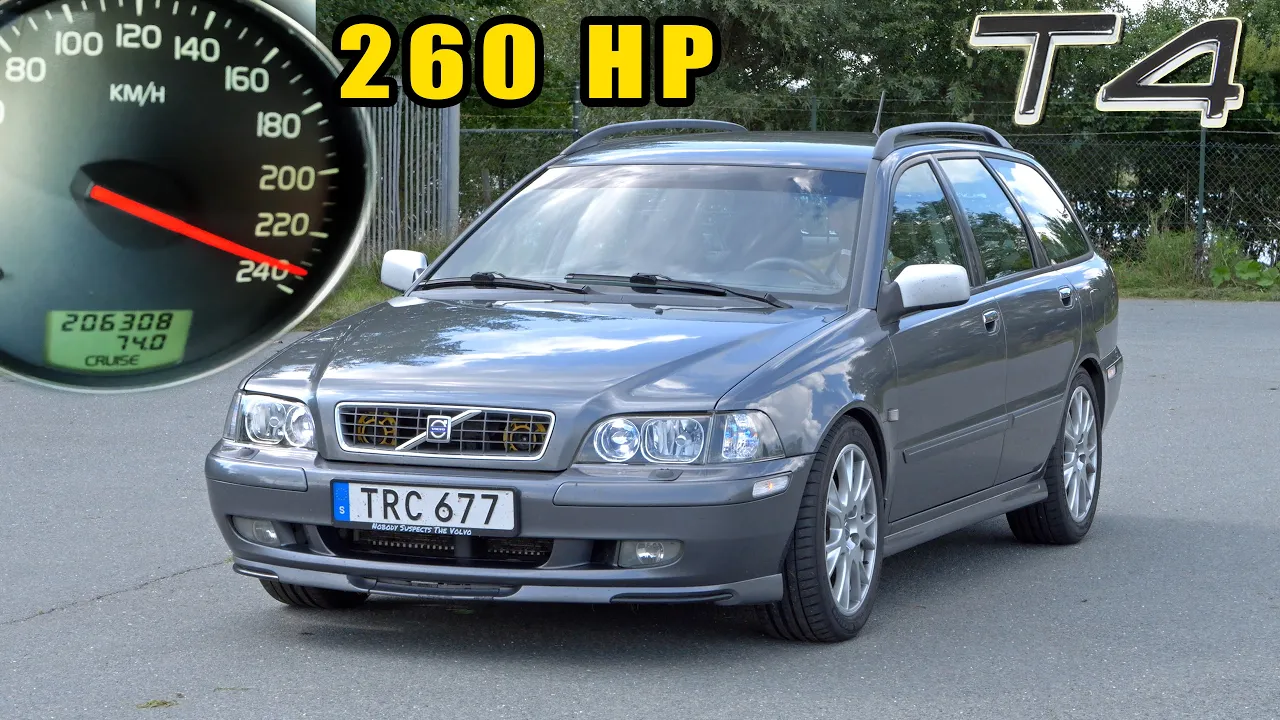 Volvo V40 T4 *Stage 2* 100-200 AUTOBAHN POV & SOUND