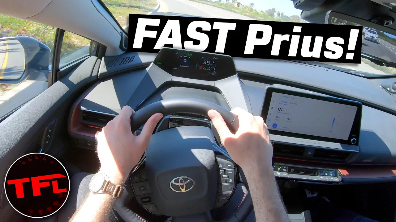Quicker Than a Honda Civic Si! 2023 Toyota Prius POV Drive & Buddy Review