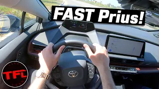 Quicker Than a Honda Civic Si! 2023 Toyota Prius POV Drive & Buddy Review