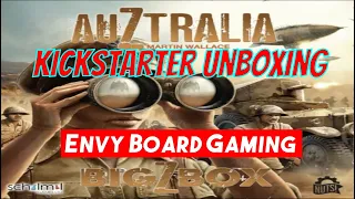 Kickstarter unboxing-  AuZtralia Big Box
