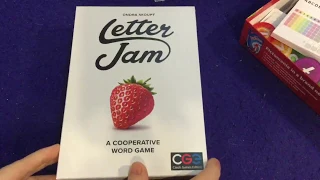 Bower Unboxes: Letter Jam