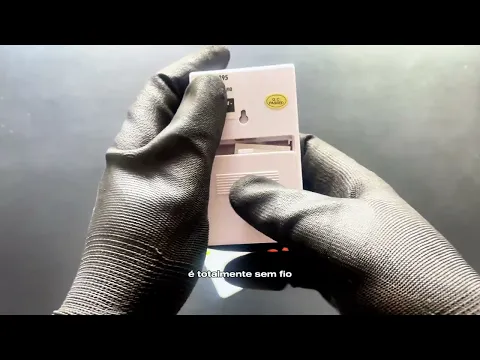 Campainha sem Fio Pilha Acompanha 2 Acionadores Sons Diferentes 6395 DNI