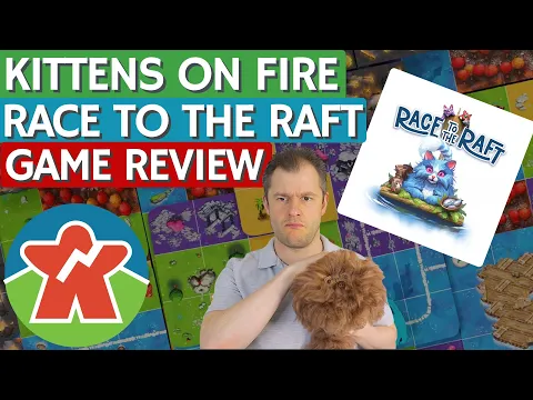 Race to the Raft - Board Game Review - Kitties On Fire