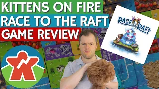 Race to the Raft - Board Game Review - Kitties On Fire