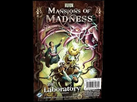 Unboxing Mansion of Madness 1st Edition Expansion - The Laboratory