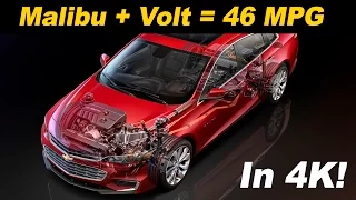 2016 / 2017 Chevrolet Malibu Hybrid Review and Road Test | DETAILED in 4K