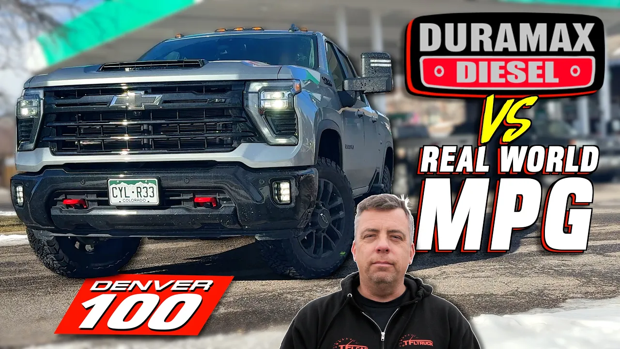 Is the 2025 Chevy Silverado HD Duramax the Most EFFICIENT Diesel HD Truck? | Denver 100 MPG Loop