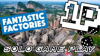 Fantastic Factories Solo Game Play - Vs The Machine - Kickstarter Special