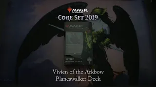 Magic: The Gathering: Core Set 2019 - Vivien of the Arkbow Planeswalker Deck