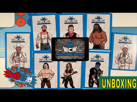 Let's unbox new WCW Go.FIght.POW! Bootlegs by @crimsoncross3692! #gaming #tabletop #rpg #wrestling