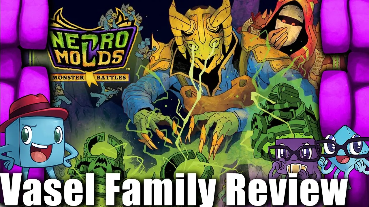 Vasel Family Reviews: Necromolds: Monster Battles