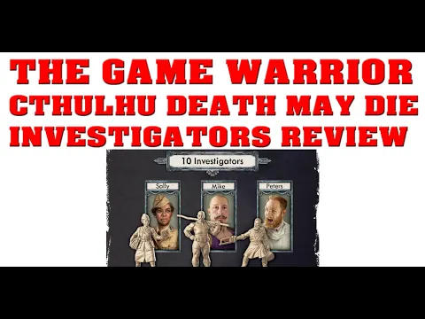 Cthulhu Death May Die Fear of the Unknown by CMON — Investigators