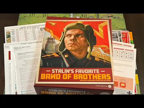 Band of Brothers: Stalin’s Favorite (Worthington) - Unbox & Overview of Squad Level Games