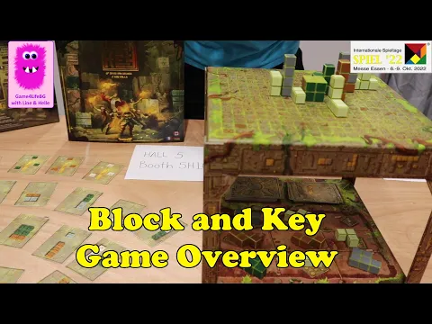 Block and Key, Game Overview at Essen Spiel '22