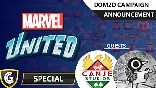 Marvel United | Dom2d Campaign Announcement with Dom