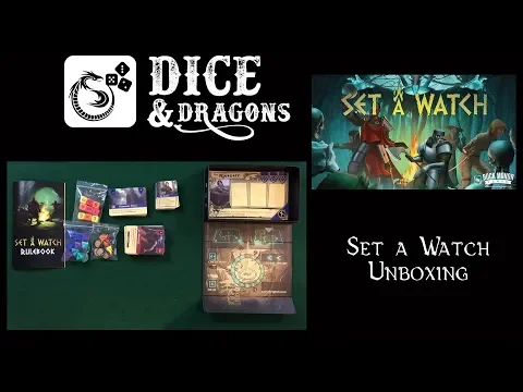 Dice and Dragons - Set a Watch Unboxing