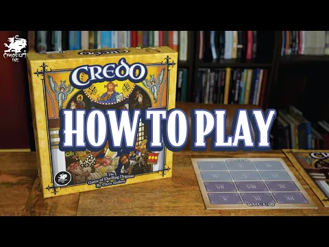 How to play Credo: The Game of Duelling Dogmas!
