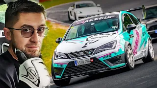 BIG WING, on a POCKET ROCKET: Seat Ibiza Cupra! // Nürburgring