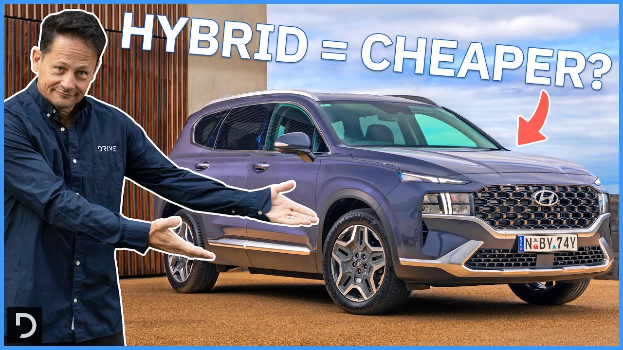 2023 Hyundai Santa Fe Elite Hybrid Review | Is A Hybrid Better For Your Dollar? | Drive.com.au