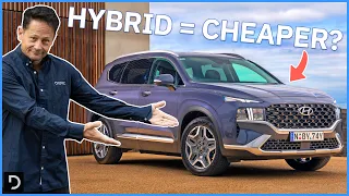 2023 Hyundai Santa Fe Elite Hybrid Review | Is A Hybrid Better For Your Dollar? | Drive.com.au