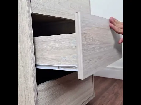 Corrediça com Roldana para Gaveta Aço Inox 50cm até 20kg 1 par