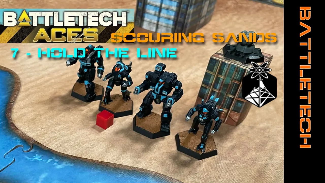 BattleTech ACES "Scouring Sands" Mission 7 - ION Radio Battle Report