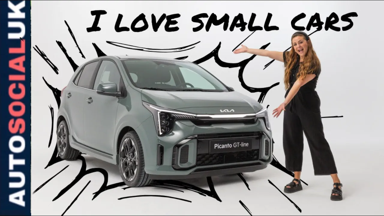 HOORAY FOR SMALL CARS! The NEW KIA Picanto revealed