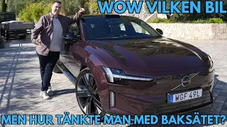 Volvo ES90 är en lyxbil... och en j*vligt bra sådan också! (Provkörning)