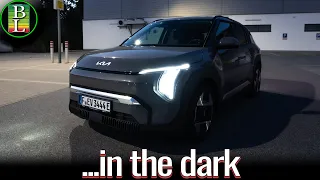 Testing the KIA EV3 Highbeam Assist