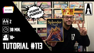 Tutorial #113: come si gioca a Splendor Duel, un gioco di pietre e gioielli per 2 giocatori.