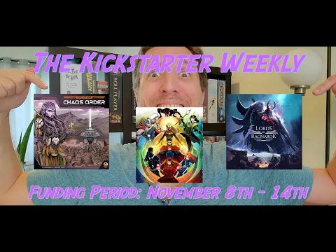 The Kickstarter Weekly, November 8th - 14th