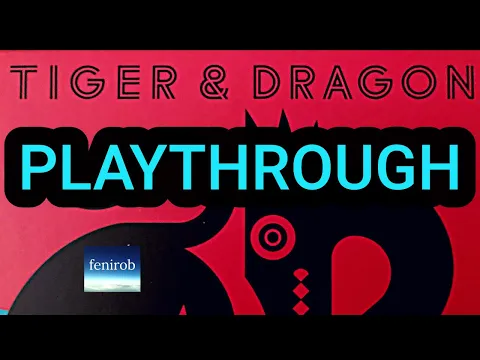 Tiger & Dragon Board Game | Playthrough (2 Players)