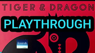 Tiger & Dragon Board Game | Playthrough (2 Players)