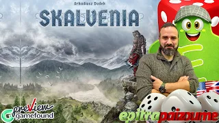 Skalvenia - Crowdfunding Preview (How to Play & Review) (EN) | Epitrapaizoume