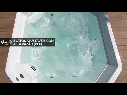 SPA com Hidromassagem Aquecedor 91x214x214cm Meridian Confort Jacuzzi