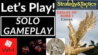 Let's Play! Eagles of Rome I: Caesar | Battle of Zela 47 BC | Solo Gameplay + Mini-Review