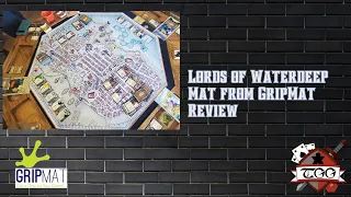 Lords of Waterdeep Mat from GripMat Review