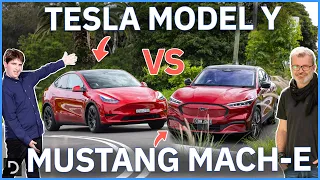 Tesla Model Y Vs Ford Mustang Mach-E: Which Electric Car Is Best? | Drive.com.au