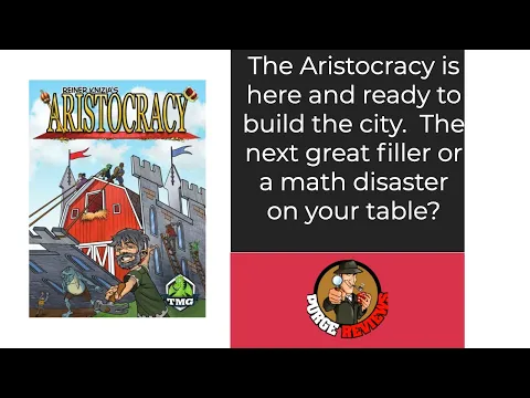 Aristocracy by Purge Reviews: Reiner Knizia brings us a memory game of area contol