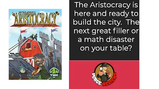 Aristocracy by Purge Reviews: Reiner Knizia brings us a memory game of area contol