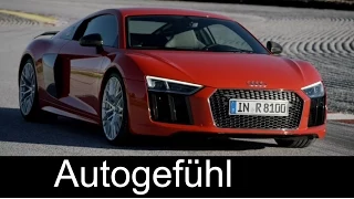 All-new Audi R8 V10 plus preview sound, exterior, interior - Autogefühl