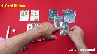 9-Card Ultima - Land movement and combat