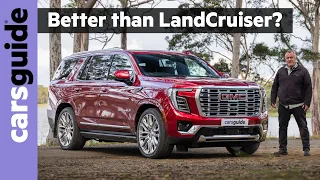 New Toyota LandCruiser 300 rival! GMC Yukon Denali 2025 review: Big American SUV faces off-road test