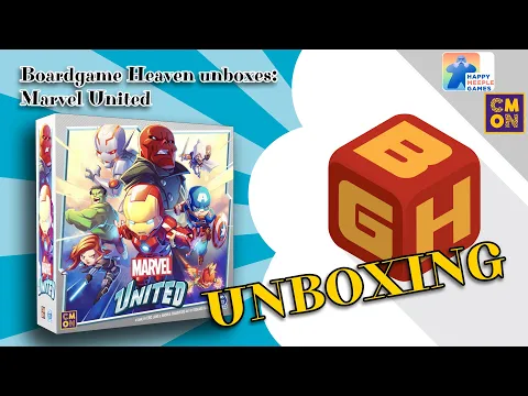 Boardgame Heaven Unboxing 204: Marvel United (CMON)