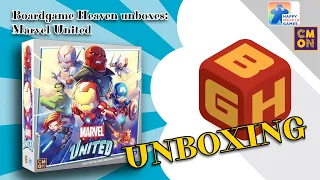 Boardgame Heaven Unboxing 204: Marvel United (CMON)