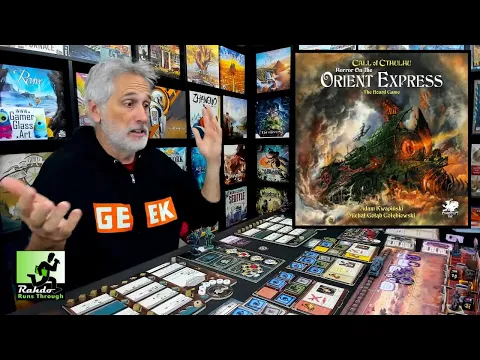 Horror on the Orient Express: The Board Game Rahdo's Prototype Thoughts