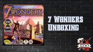 7 Wonders Board Game Unboxing | What’s Inside the Award-Winning Strategy Classic?