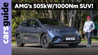 Mercedes-AMG EQE53 SUV 2025 review: Better for fast EV families than BMW iX M60 and Audi SQ8 e-tron?