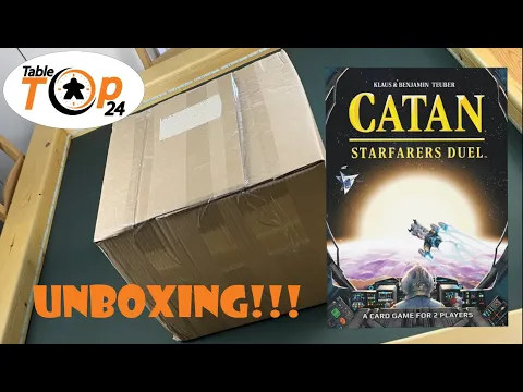 Catan Starfarers Duel Unboxing